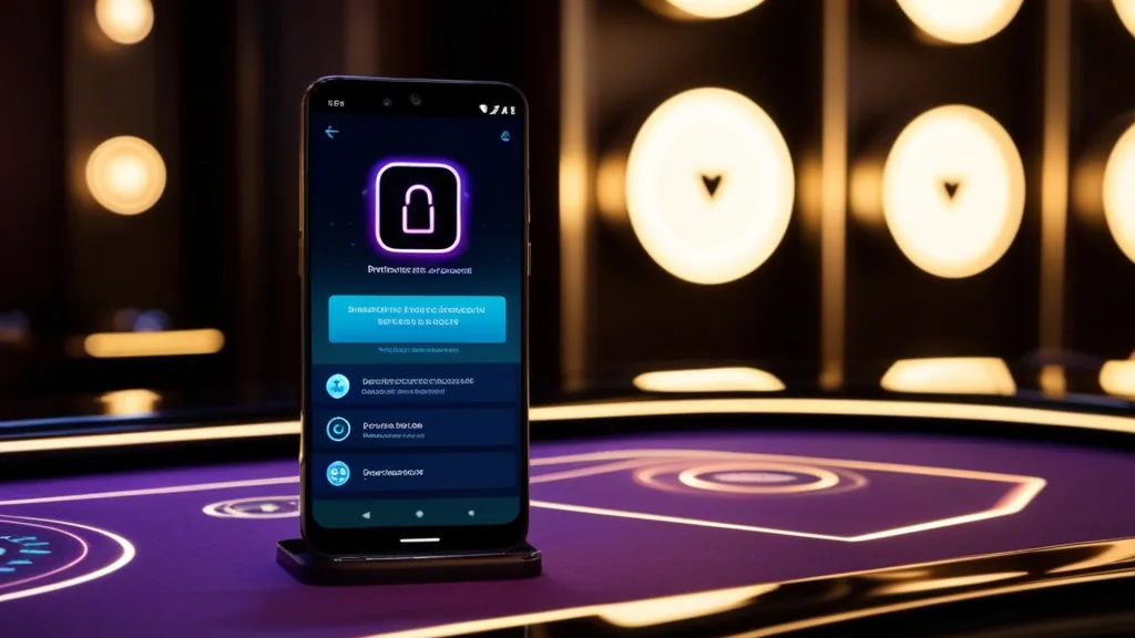 Ecrã Android com instalação APK do West Aces em ambiente escuro