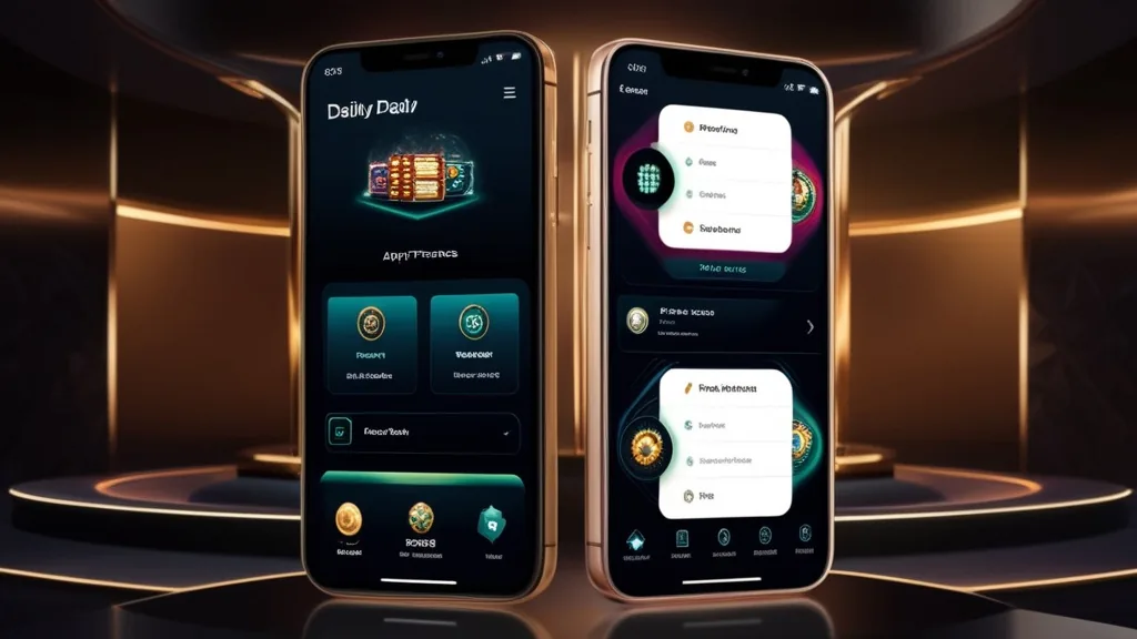 Interface da West Aces Aplicação destacando recursos do dia a dia